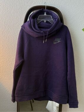 Nike Women’s Deep Purple Cowl Neck Pullover